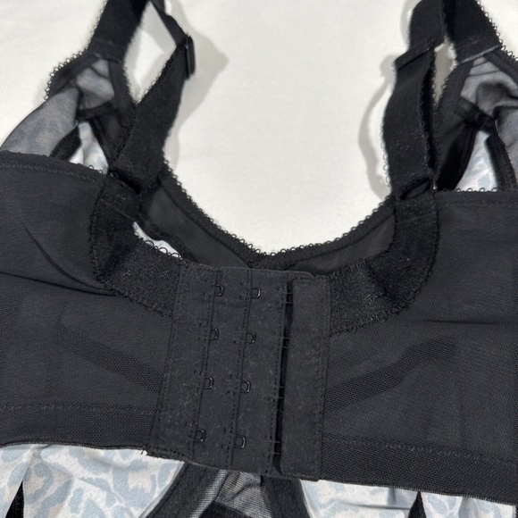 NWT $54 Goddess [ 36K US ] Kayla Full Figure Underwire Bra in Dark‎ Leopard - Picture 7 of 12